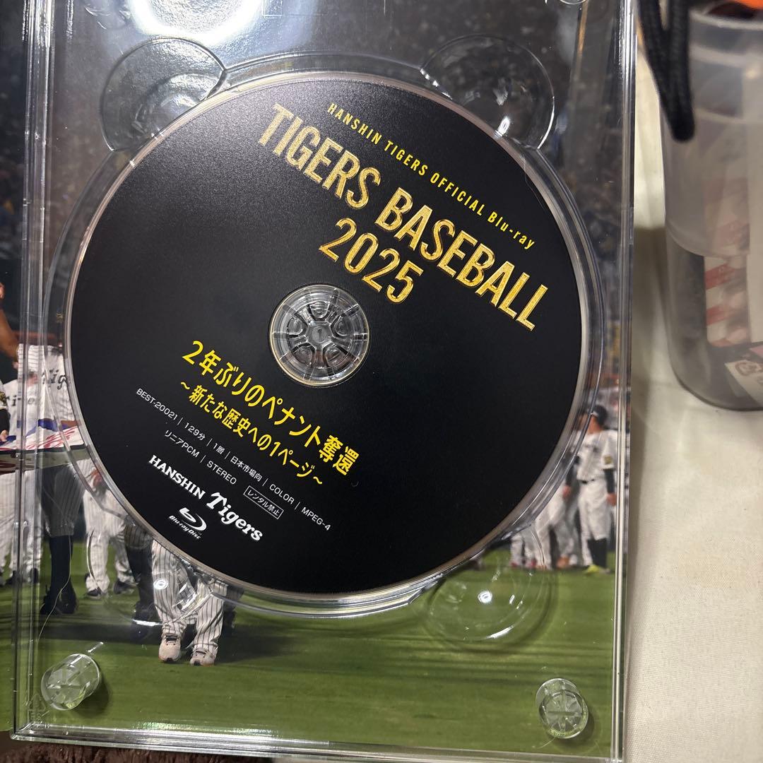 TIGERS BASEBALL 2025 Blu-ray 完全受注品