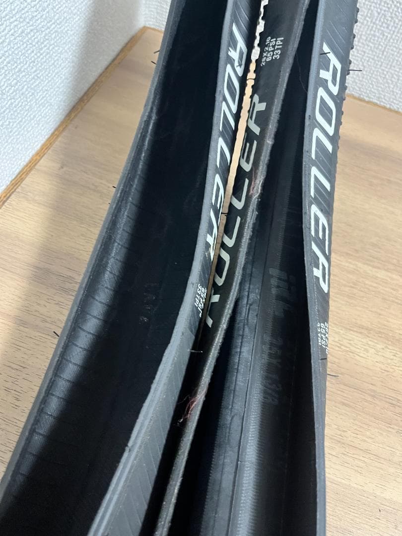 エッホエッホ　MSC TIRES ROLLER 2本セットって伝えなきゃ