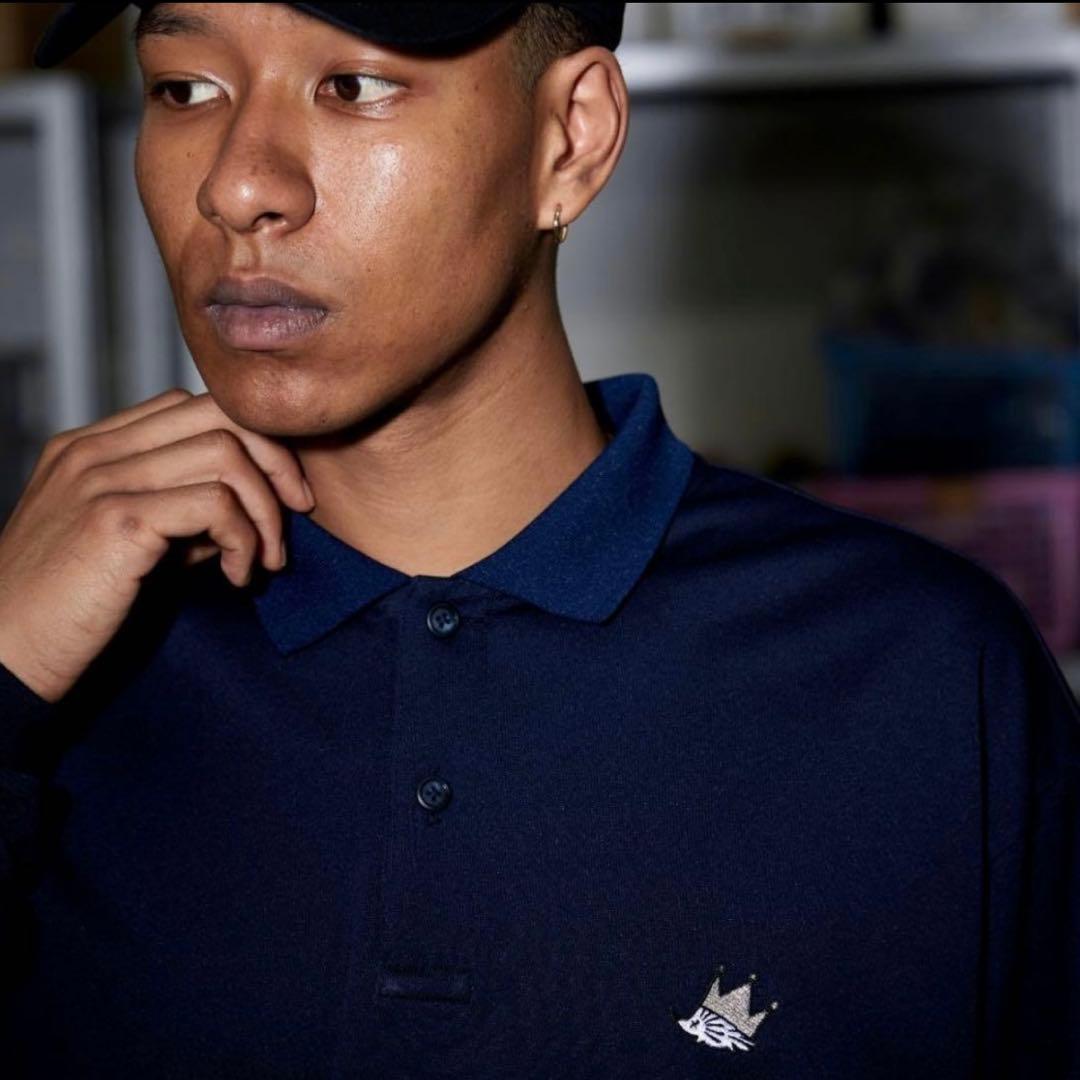 【抽選完売品】CLUBHAUS × CROWNAFAIR / 長袖ポロシャツ