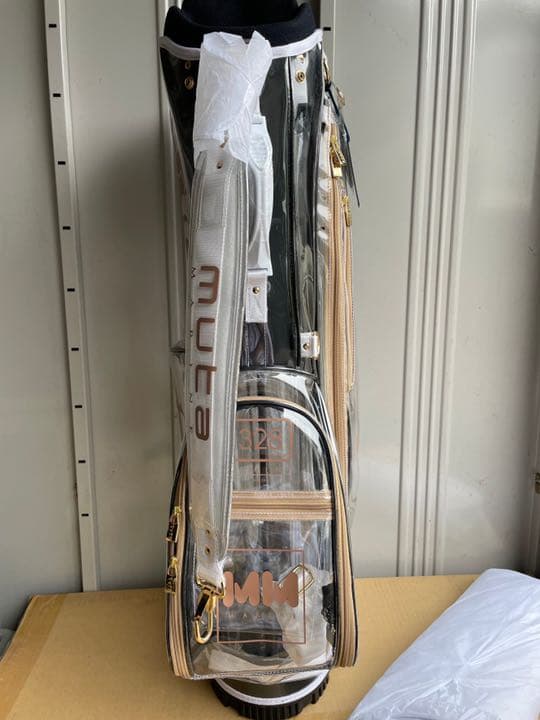 muta ゴルフバック‼️新品‼️未使用‼️クリア