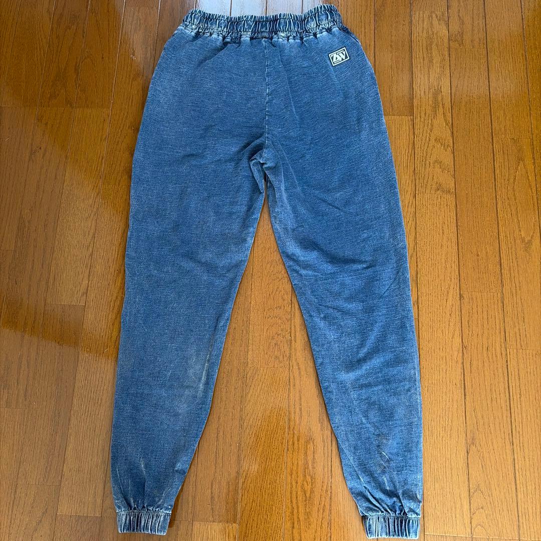 ZUMBA WEAR デニム風スウェットパンツ S