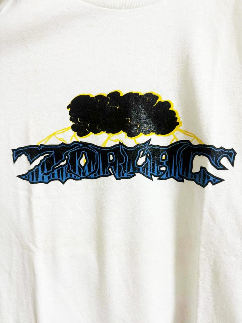 メガレア！超希少！未使用ZORLACゾーラック！ホワイト！ビンテージ・Tシャツ