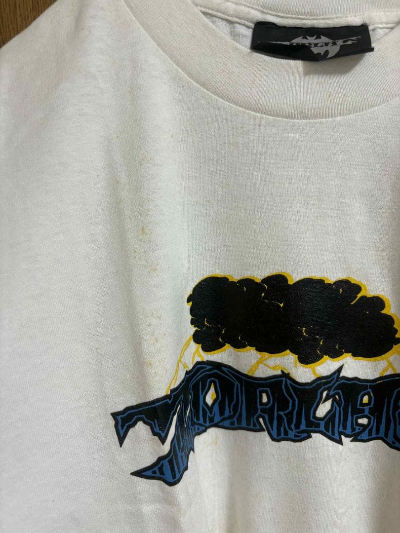 メガレア！超希少！未使用ZORLACゾーラック！ホワイト！ビンテージ・Tシャツ