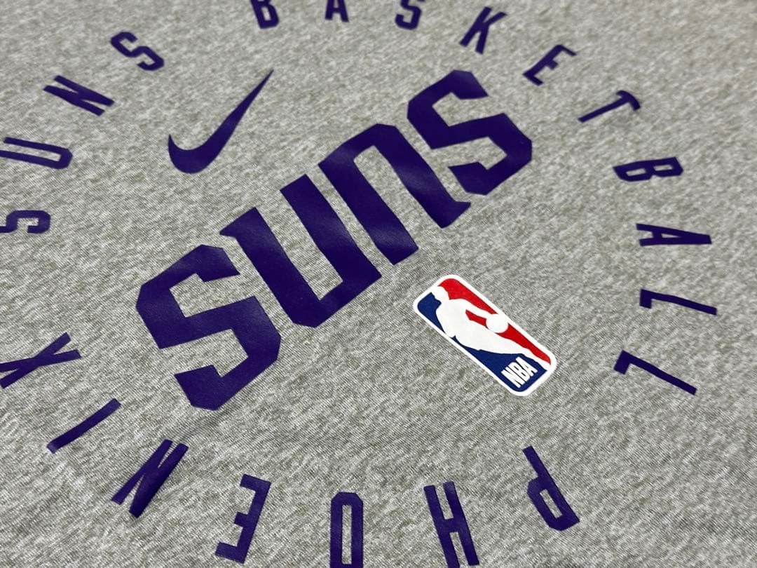 ナイキSunサンズNBA25シーズン選手支給品プラクティスTシャツMサイズ