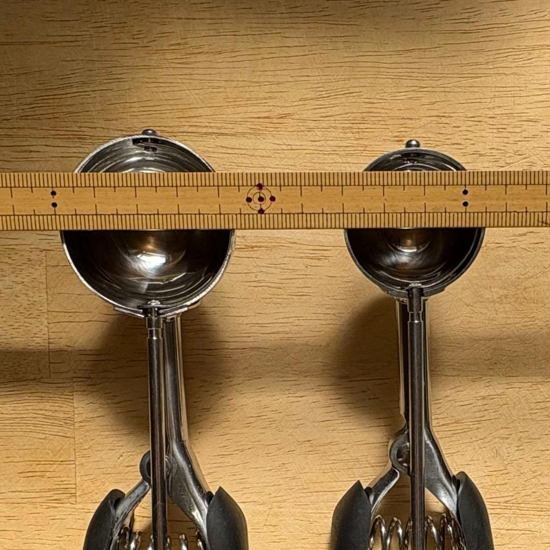 OXO グッドグリップ クッキースクープ アイスクリームディッシャー 2個セット