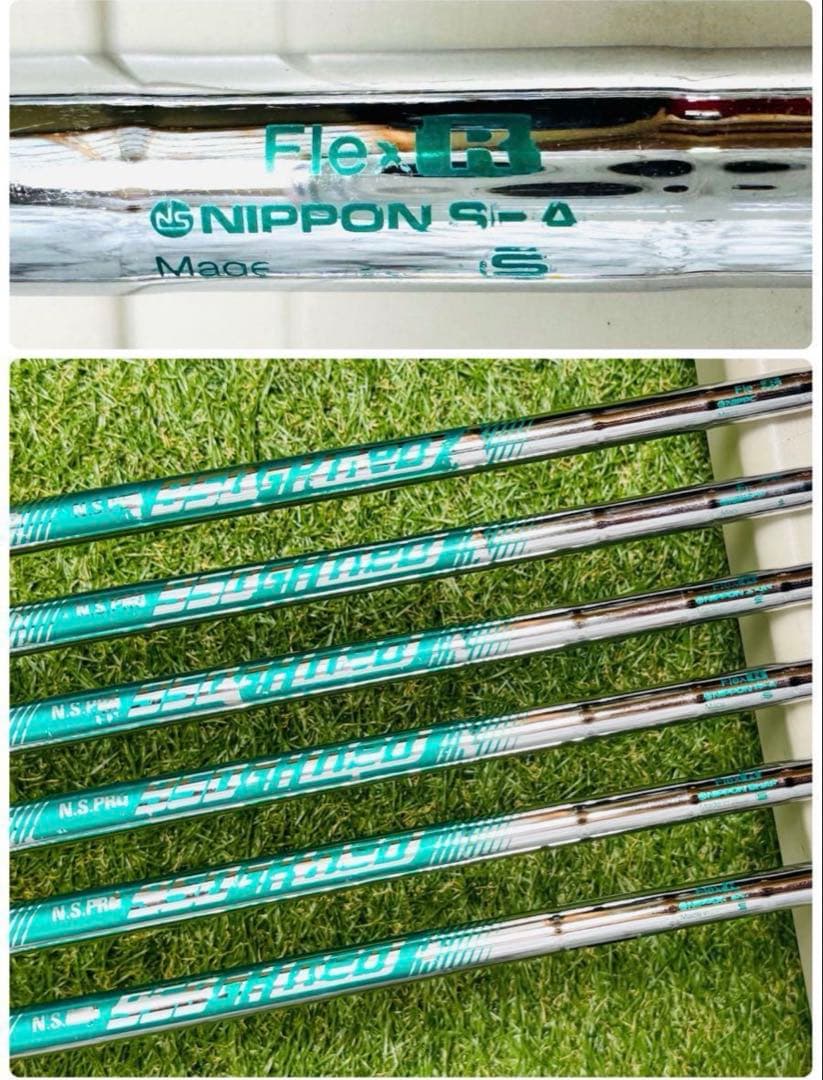 PING G410 黒ドット　6本　N.S PRO 950GH neo R