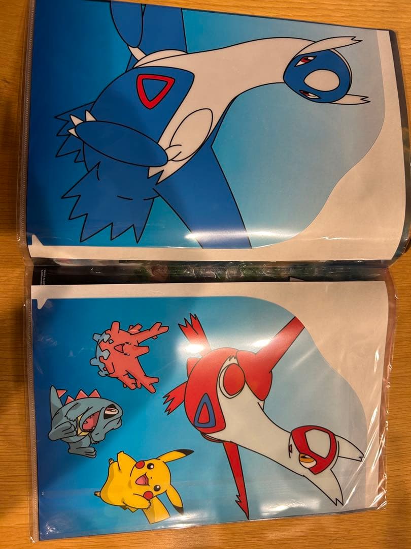劇場版ポケットモンスター 2002 クリアファイル・シール セット
