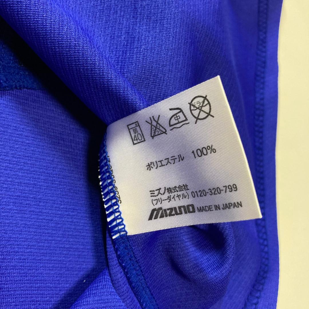 【未使用タグ付き】徳島ヴォルティス　ユニフォーム Mサイズ　MIZUNO　サイン