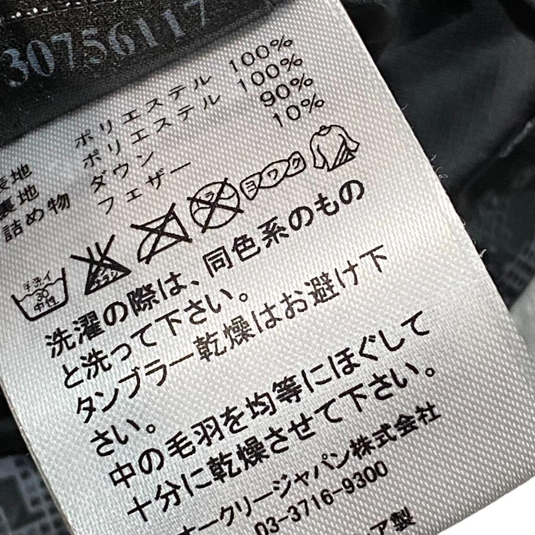 OAKLEY オークリー ダウン ベスト ジャケット M ブラック ゴルフ 黒