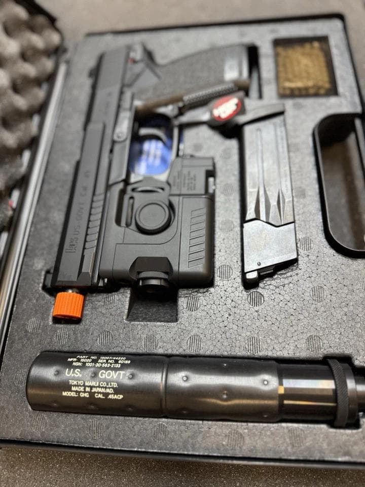 東京マルイ MK23 SOCOM フルセット エアガン ガス NBB ピストル