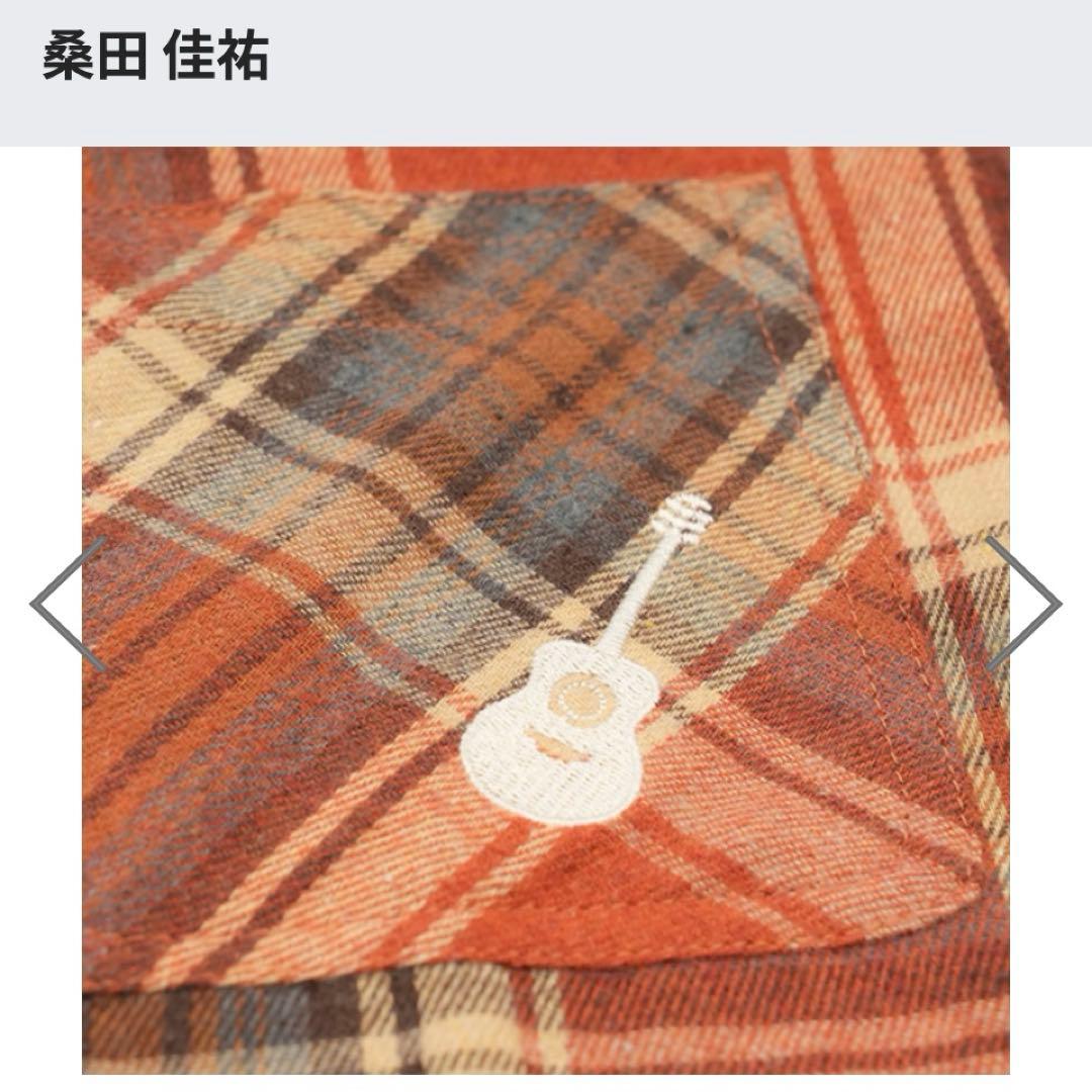 桑田佳祐　フォークフェスティバル2025 グッズ　ネルシャツ　サイズL