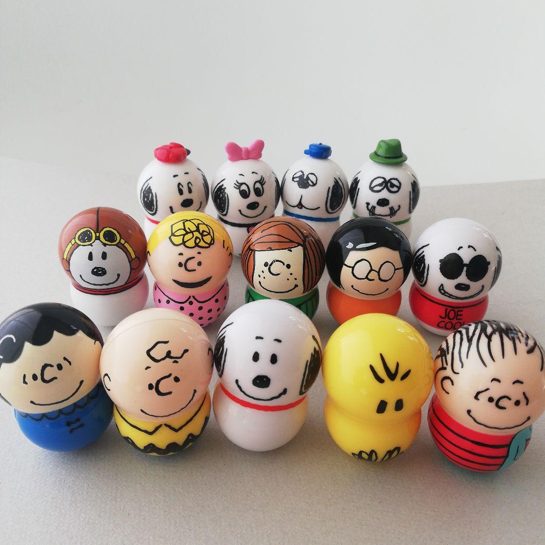 SNOOPY　スヌーピー　ピーナッツ　おきあがりこぼし　フィギュア　食玩　人形
