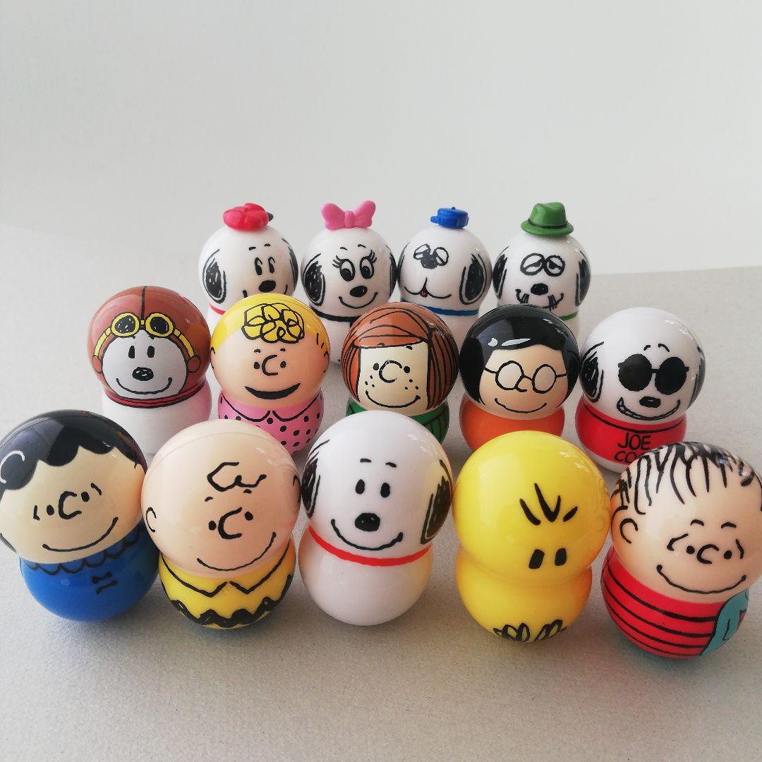 SNOOPY　スヌーピー　ピーナッツ　おきあがりこぼし　フィギュア　食玩　人形