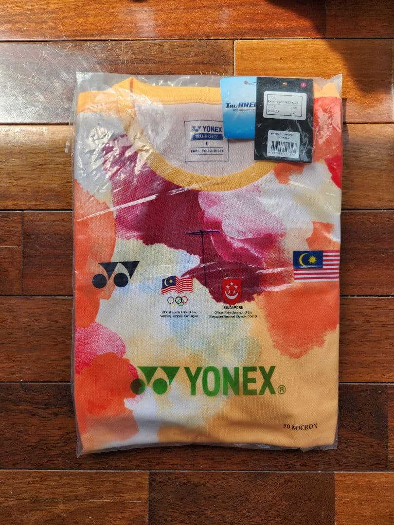 YONEXマレーシアオープン限定LZJ選手マレーシア代表モデル トナミ運輸