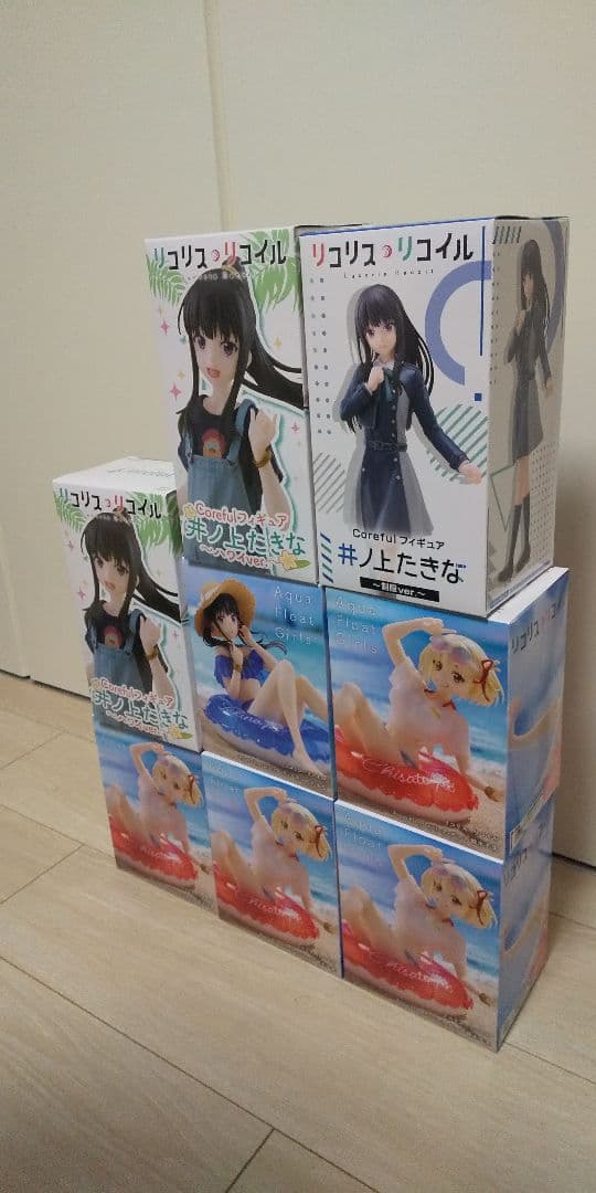 リコリスリコイル　タイトー　８体セット　AQUAFLOAT