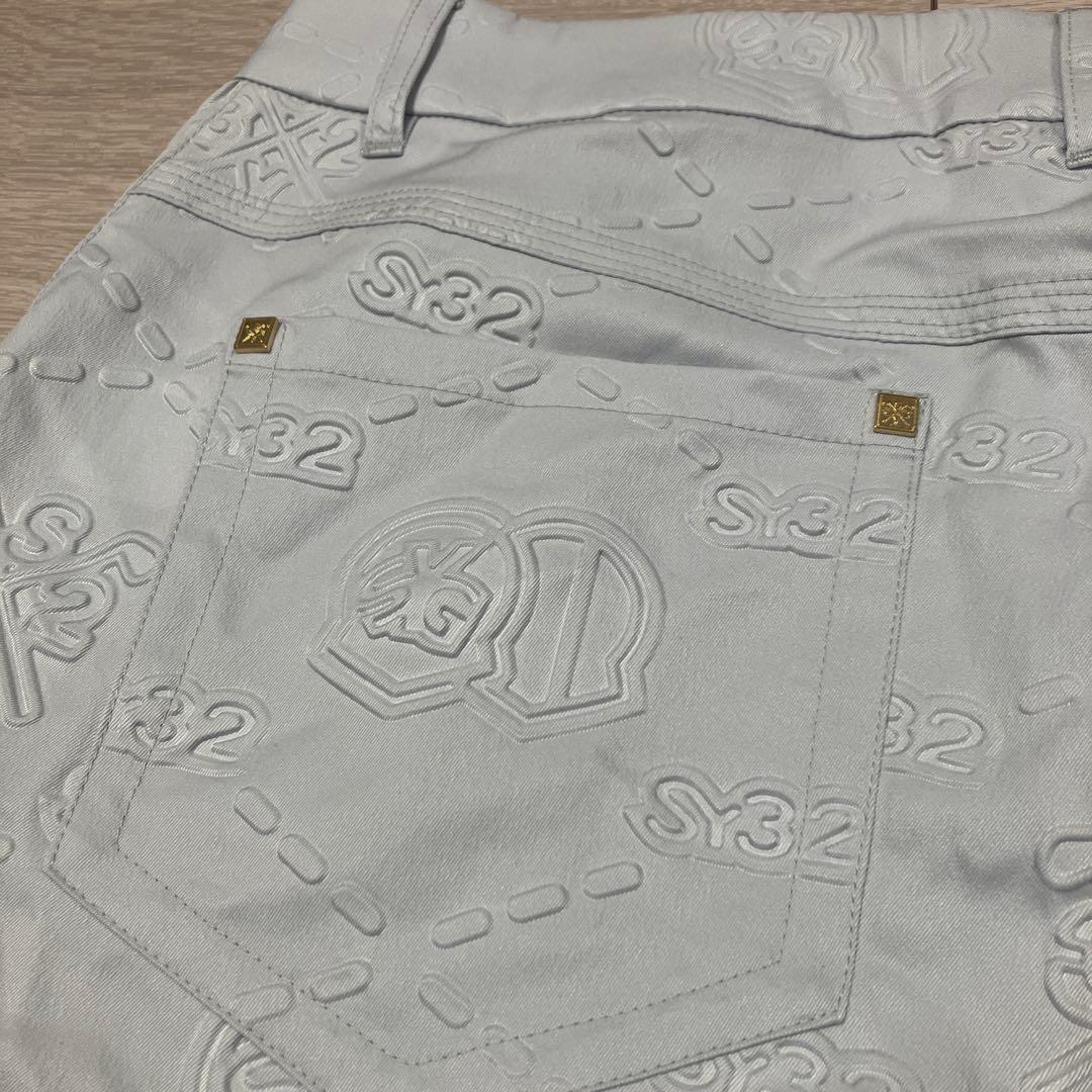 【レディース】SY32 BACK EMBOSS STRETCH PANTS
