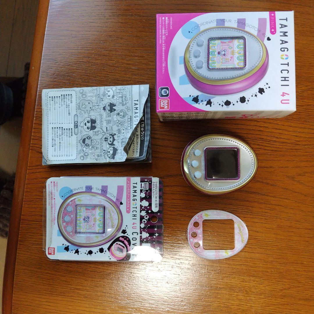 Tamagotchi 4U ピンク 本体とカバー