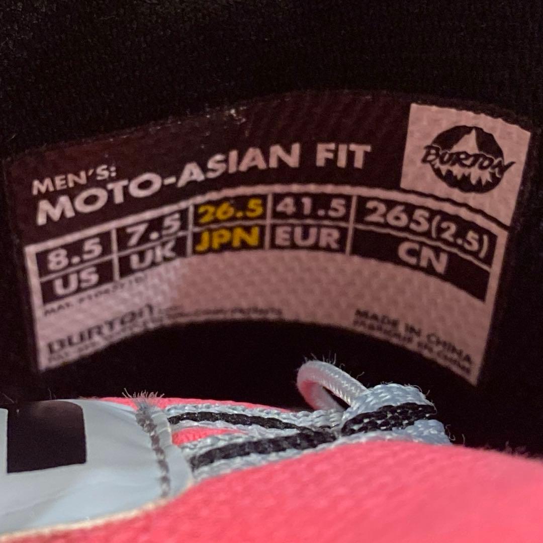 【即日発送】BURTON スノボブーツMOTO-ASIAN FIT 26.5cm