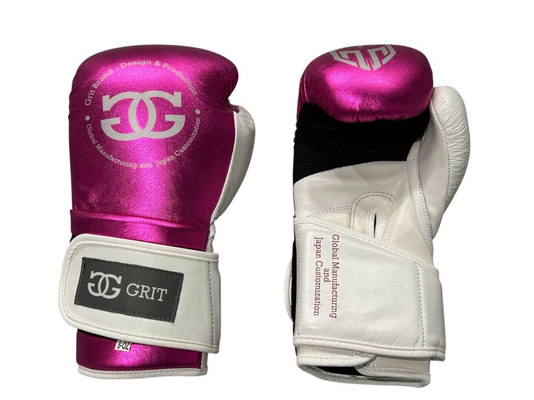 ボクシング GRIT BOXING GLOVE LLIC LEATHER PINK