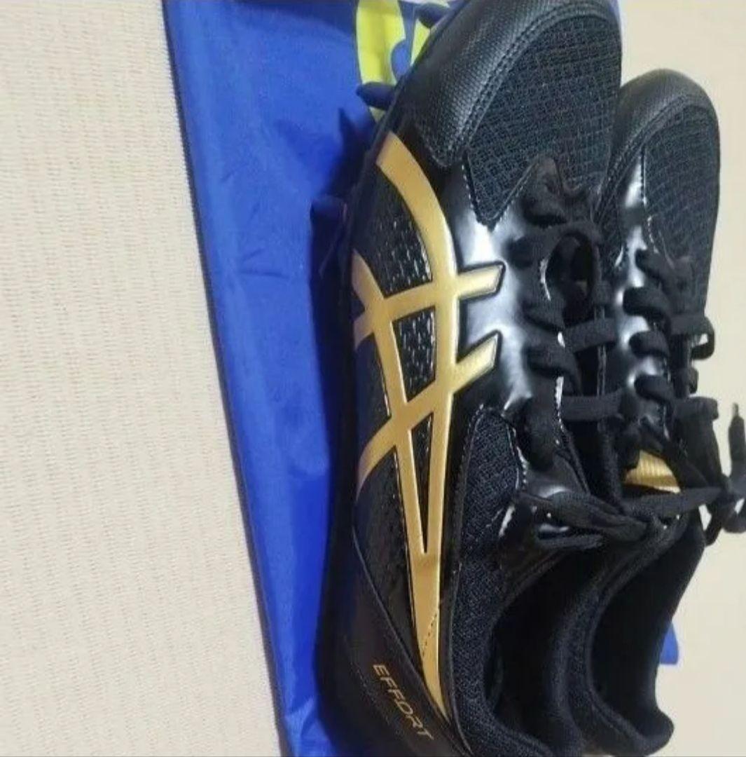未使用 アシックス EFFORT13 陸上スパイク 28cm(中敷無し)