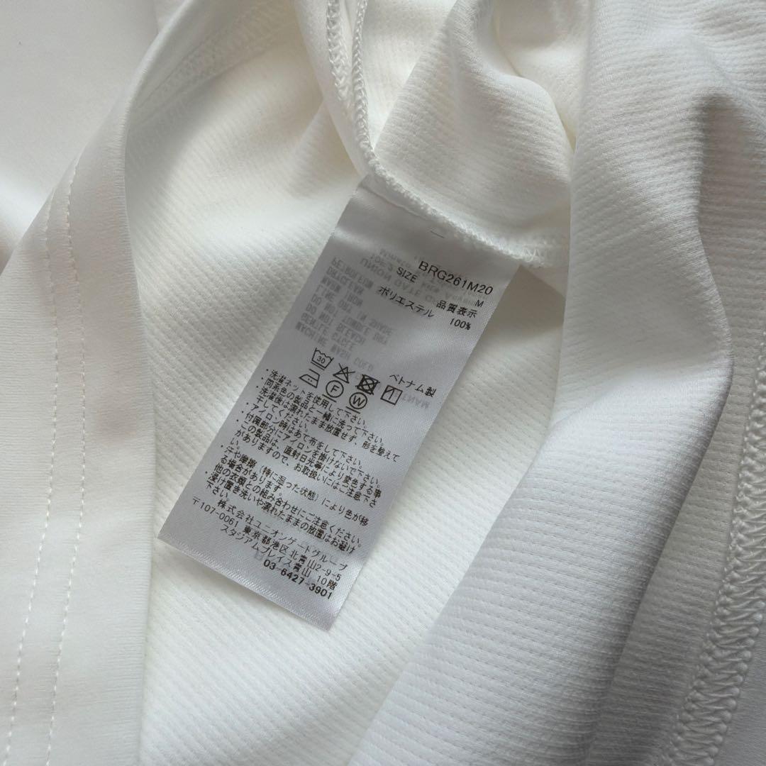 新品 BRG261M20 ブリーフィング TECH HOODIE ホワイト M