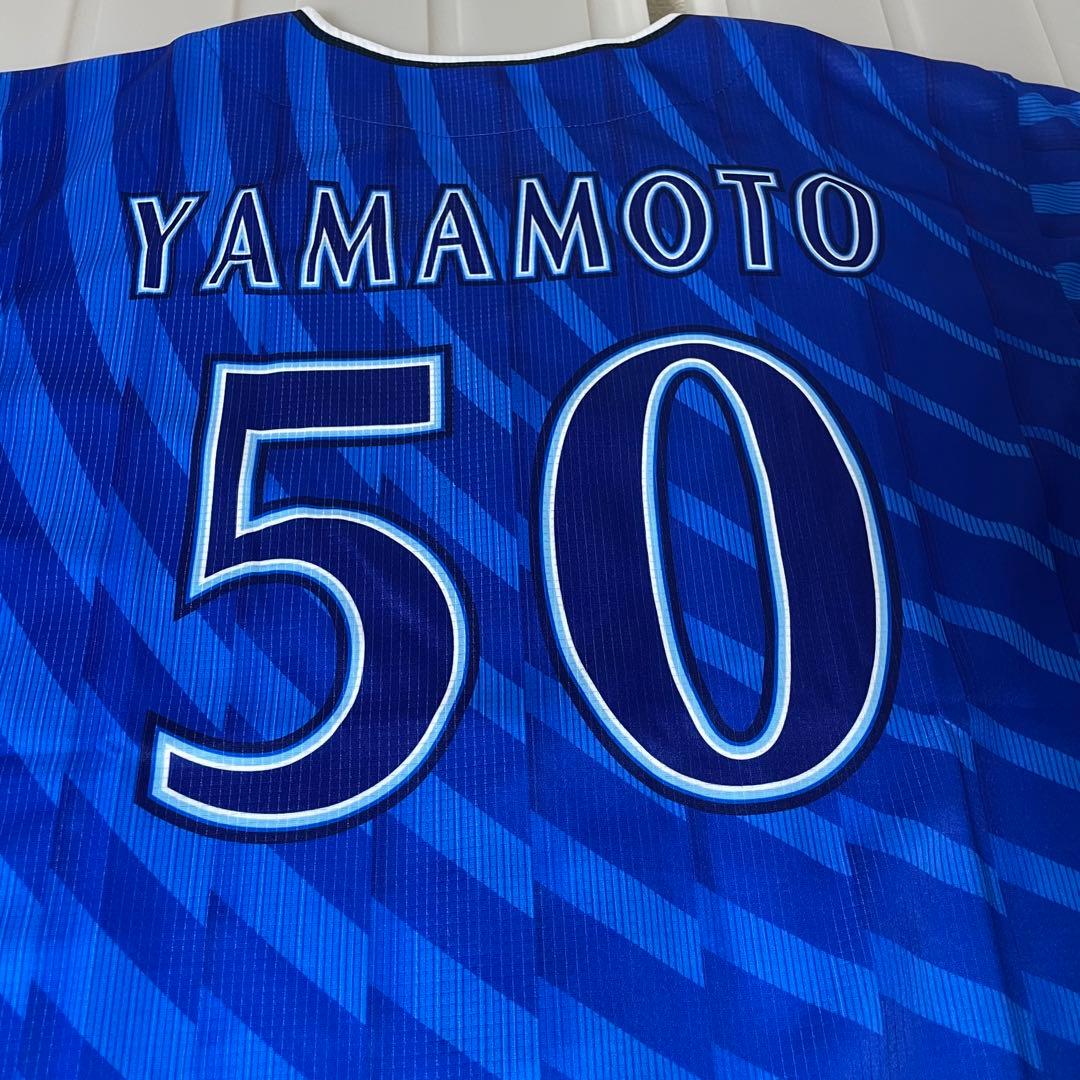 【未使用】ベイスターズ　50　山本祐大　ハイクオリティーレプリカユニフォーム　O