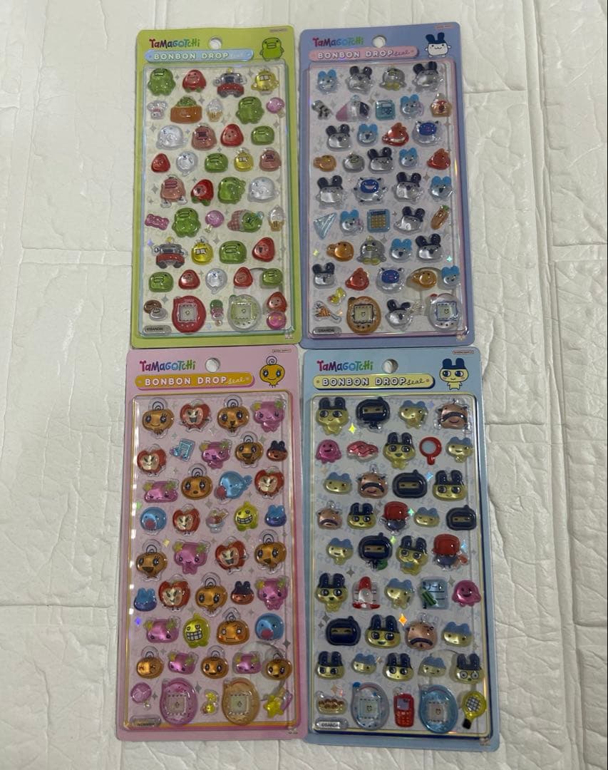 たまごっち　ボンボンドロップシール 4種セット　おまけ付き