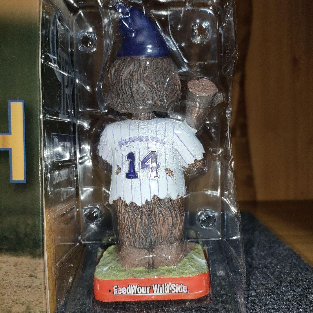 MLB　コロラド・ロッキーズ　サスカッチ　ボブルヘッド　希少　おまけ付き