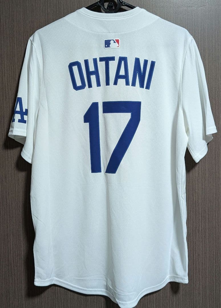 大谷翔平 ドジャース MLB 公式 ユニフォーム 東京シリーズバッジ付き