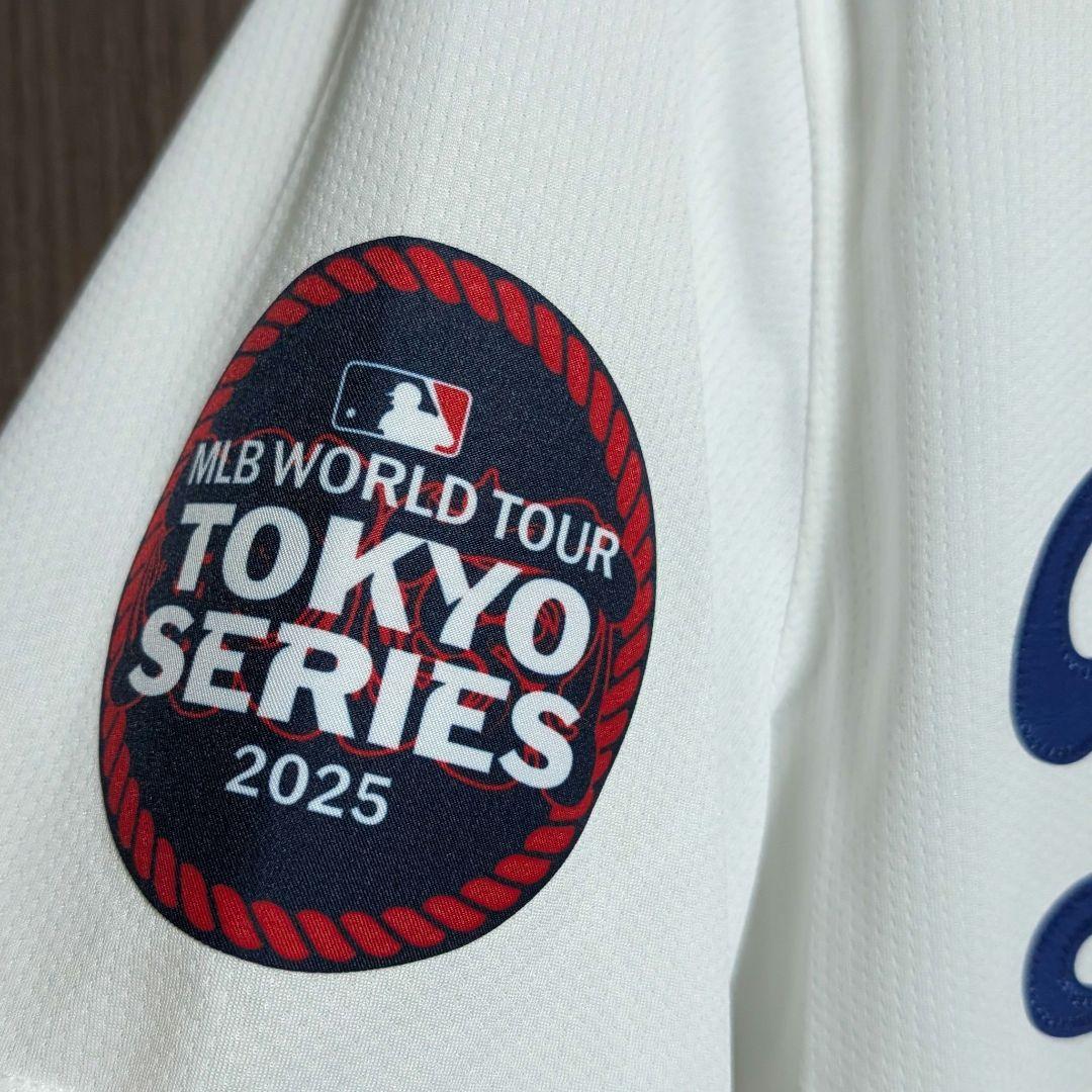 大谷翔平 ドジャース MLB 公式 ユニフォーム 東京シリーズバッジ付き