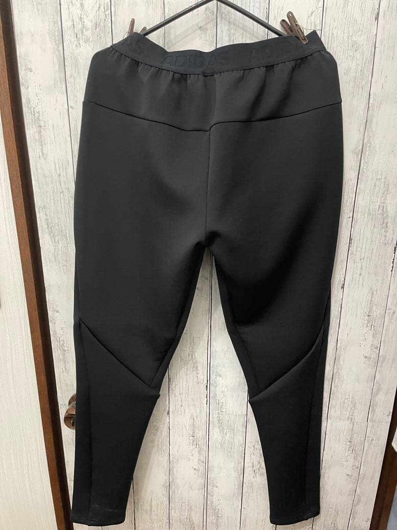 adidas フルジップジャケット セットアップ上下　XL ブラック