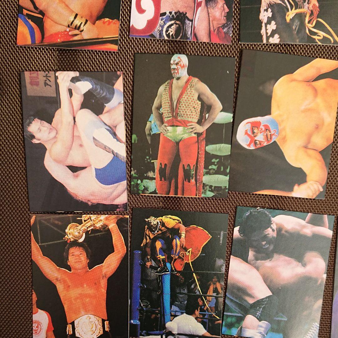プロレス　ミニカード　アントニオ猪木　スタン・ハンセン