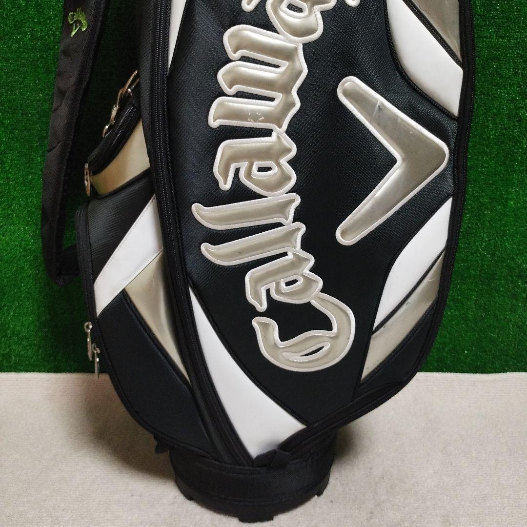 Callaway キャディバッグ 黒/白 ※ベルト色違い フード無し