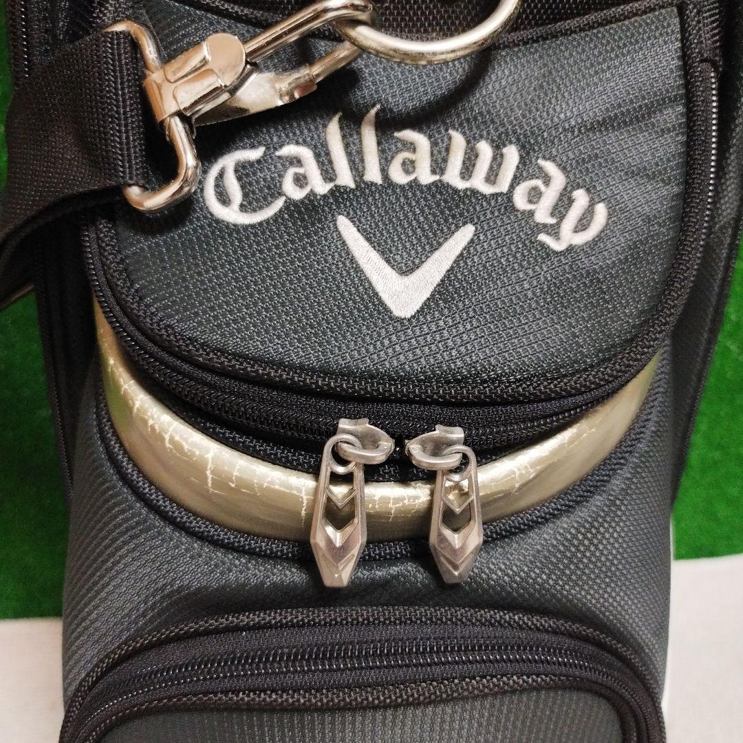Callaway キャディバッグ 黒/白 ※ベルト色違い フード無し
