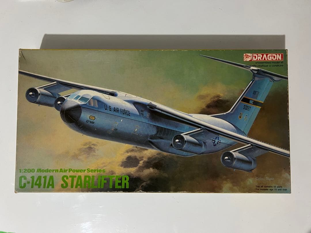 【絶版希少】 ロッキード C141 A 米軍 プラモデル 1/200