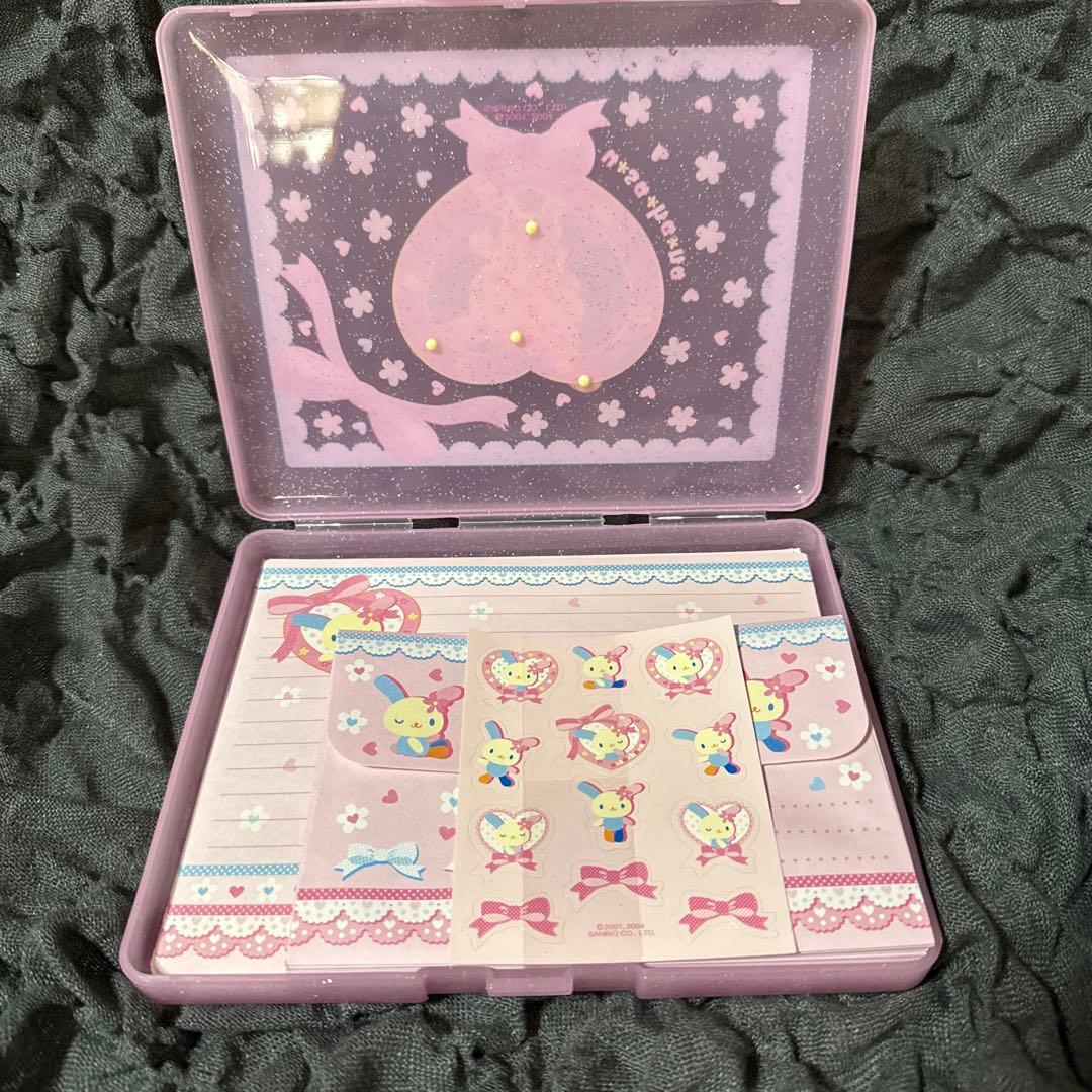 サンリオ　ウサハナ　レターセット　当時品