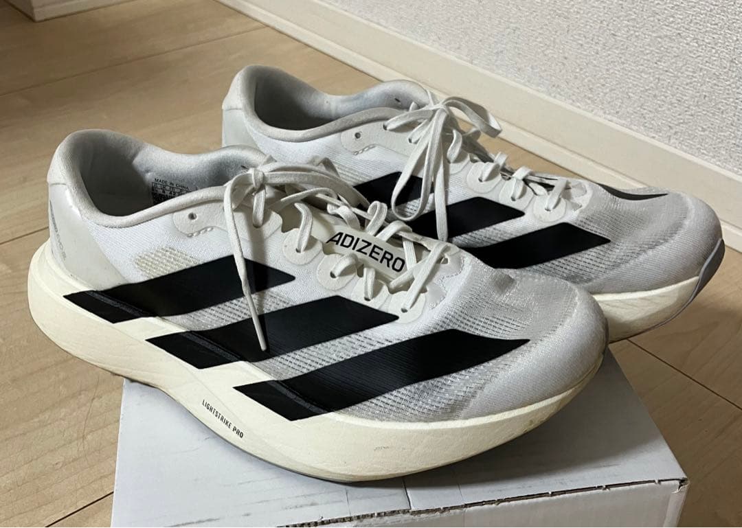 adidas EVO SL 26.5㎝　ランニング　adizero ホワイト