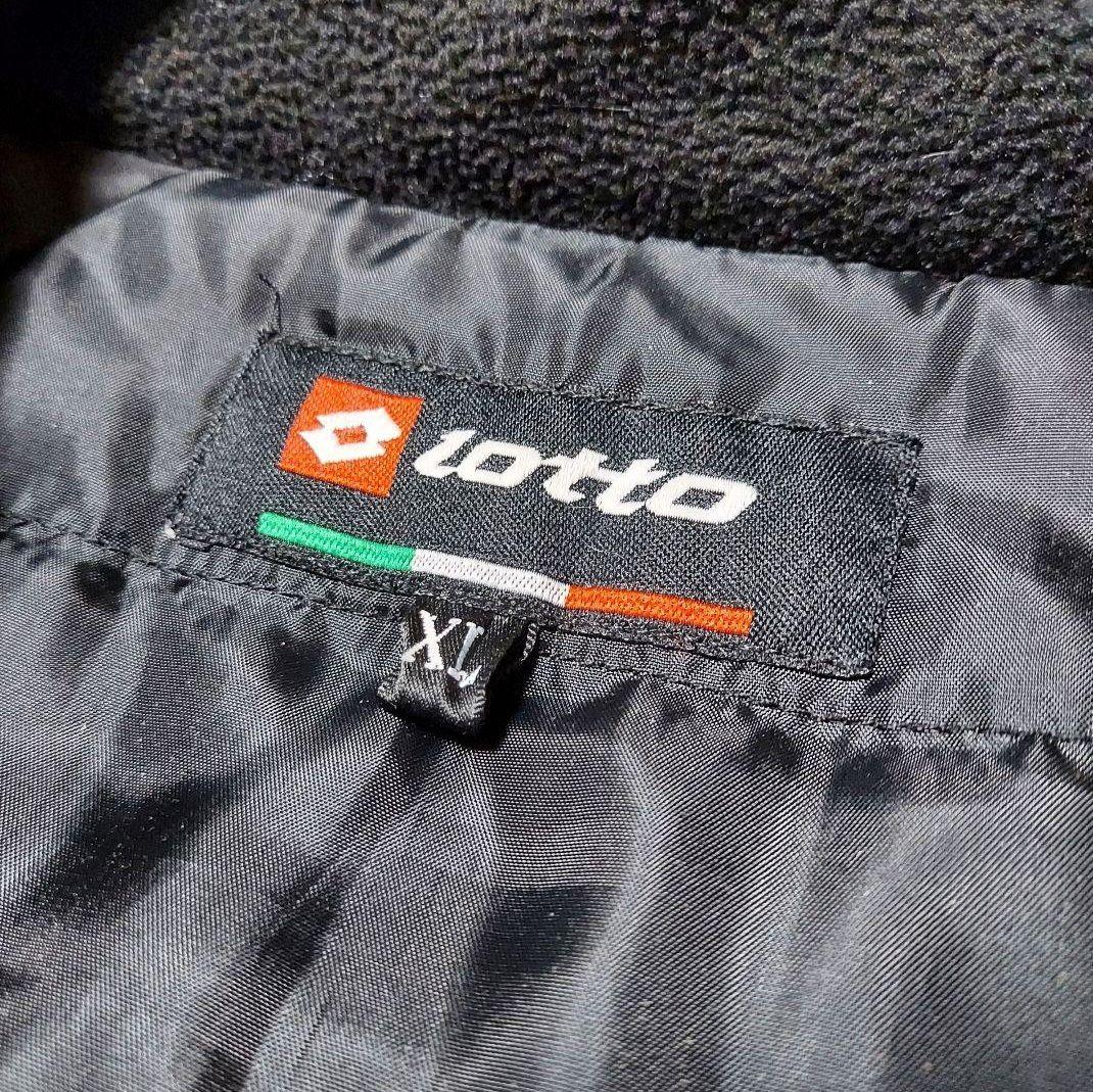 lotto ベンチコート サッカー フットサル 防寒着 大きいサイズ XL 美品