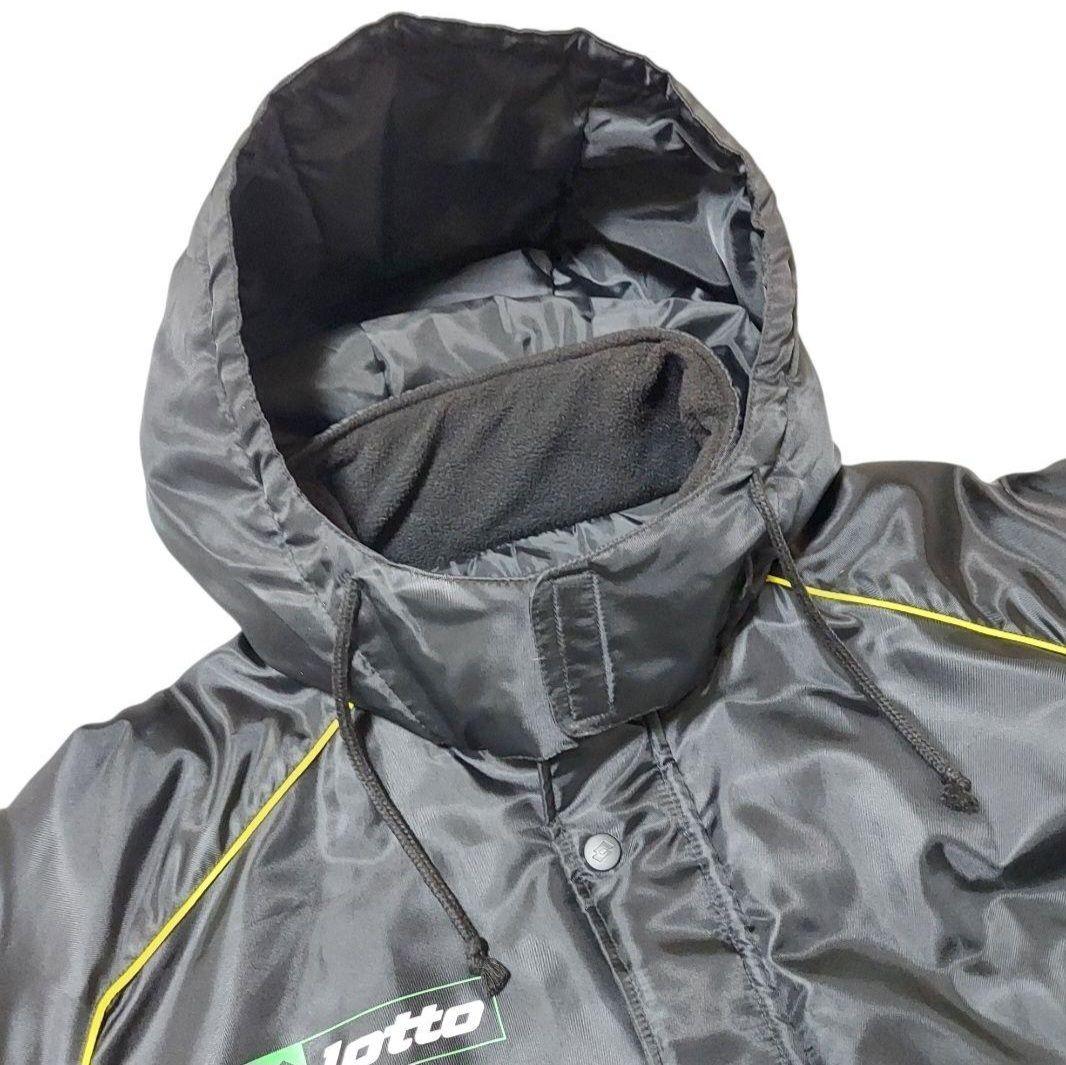lotto ベンチコート サッカー フットサル 防寒着 大きいサイズ XL 美品