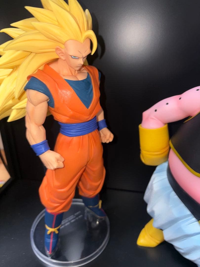 開封品一番くじドラゴンボール フィギュア A賞超サイヤ人3孫悟空 魔人ブウ