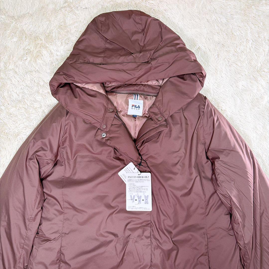 【新品】FILAGOLF フィラゴルフ　撥水加工　レディース　ダウンコート　XL