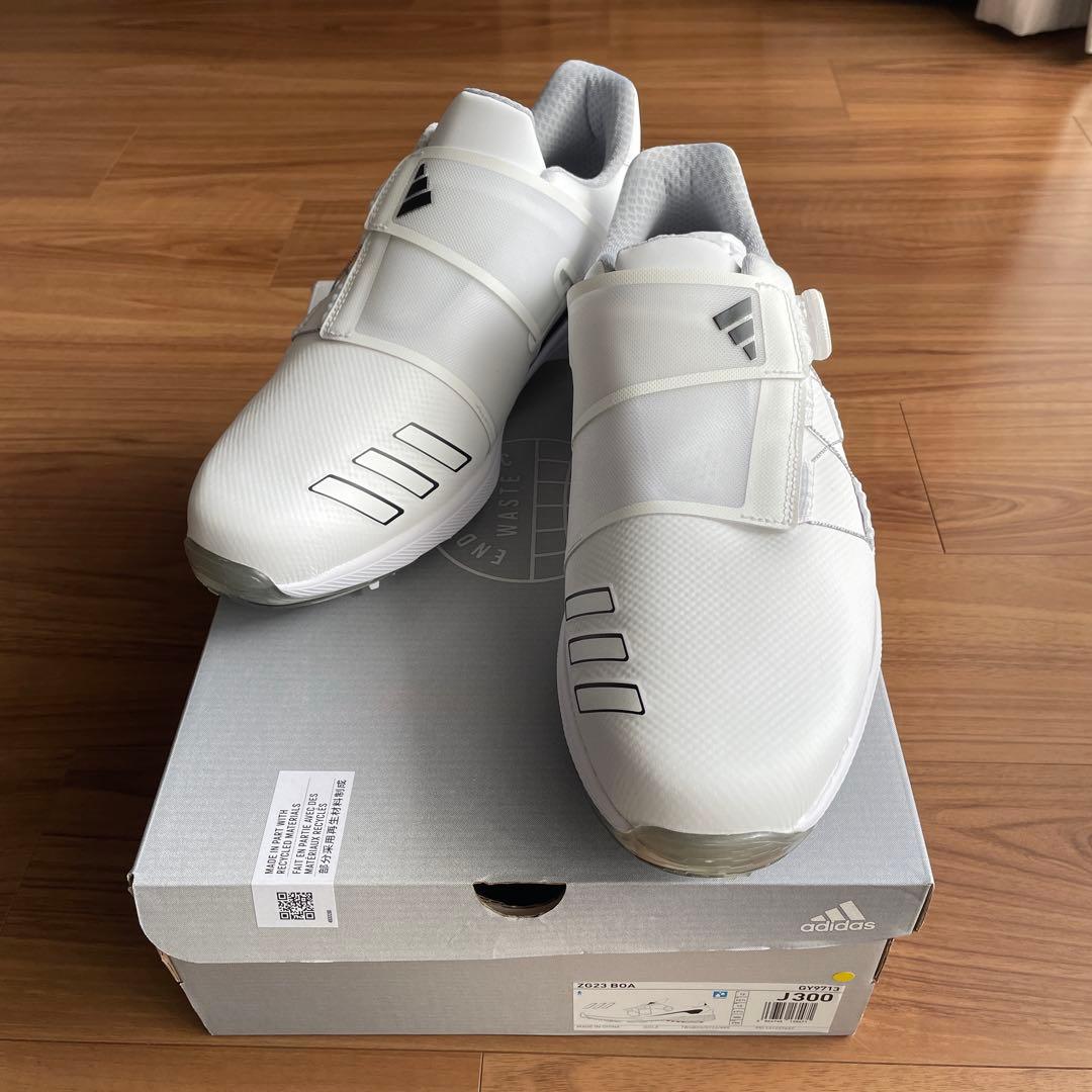 adidas ゴルフシューズ ZG23 BOAホワイト 30㎝