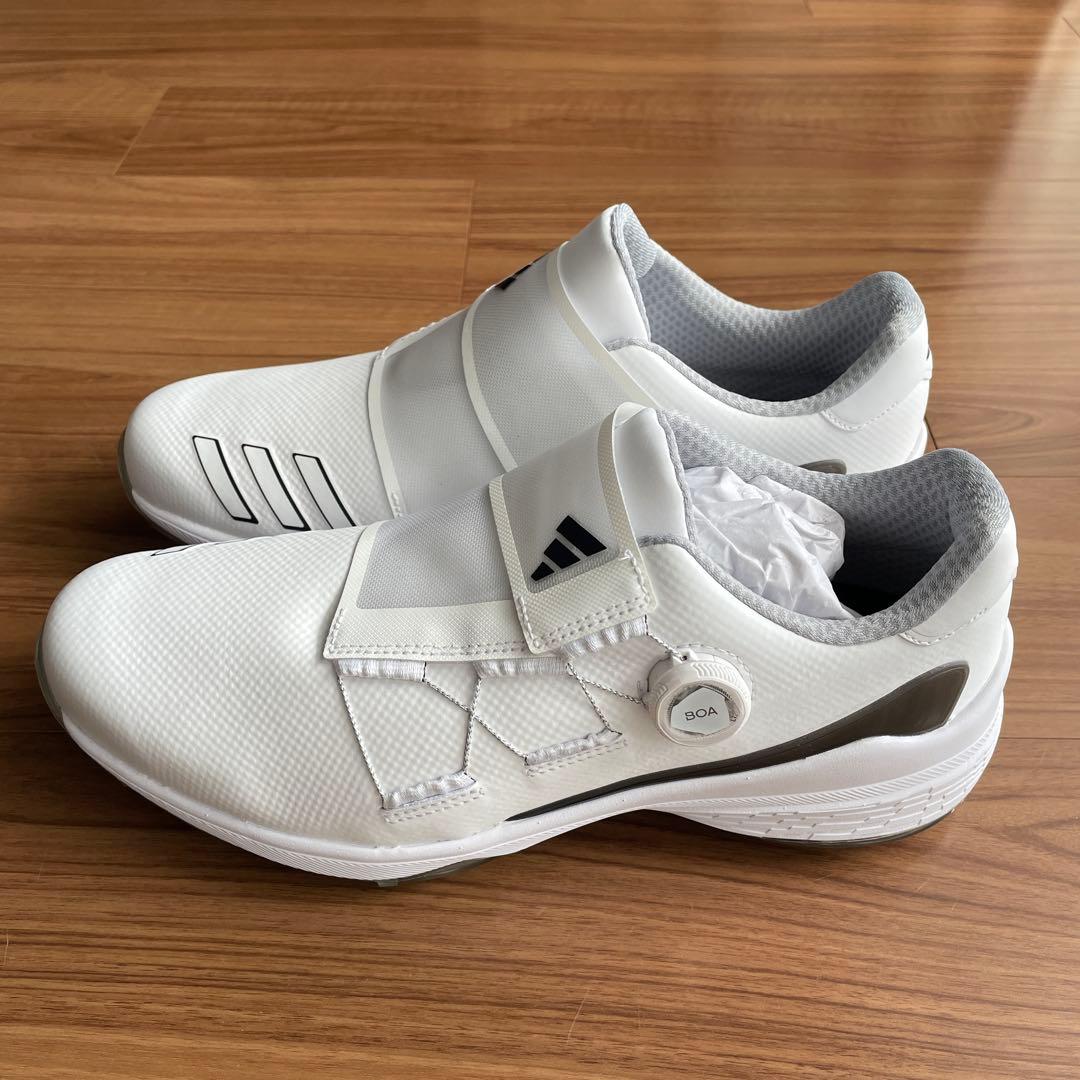 adidas ゴルフシューズ ZG23 BOAホワイト 30㎝
