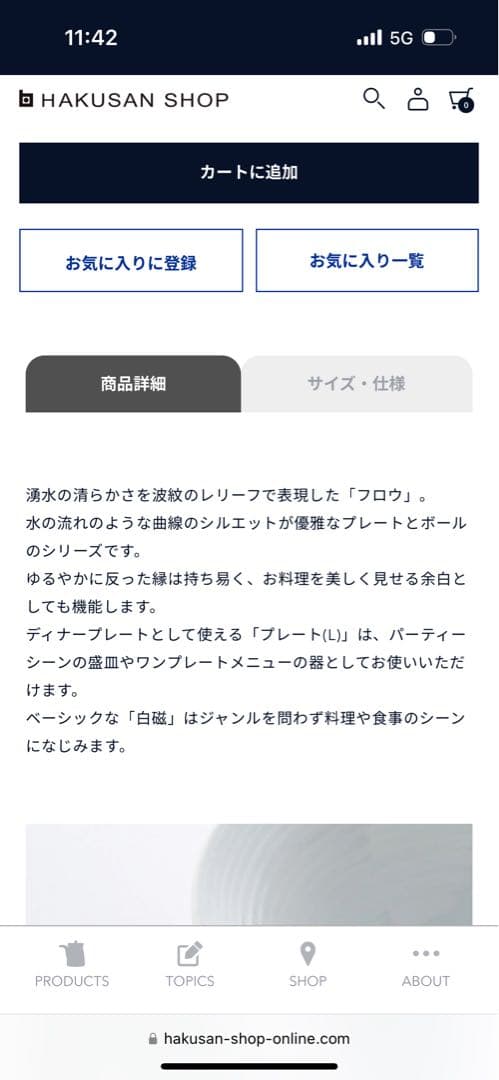 波佐見焼　プレート特大5枚