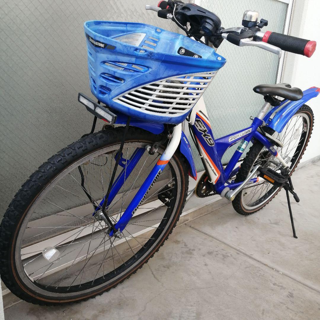 鳥取　ブリヂストン子供用自転車24インチ