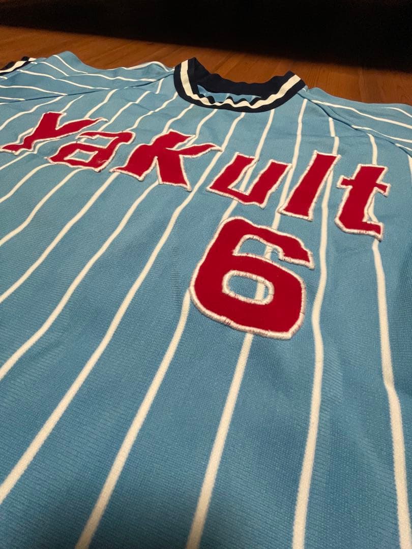 【プロ支給品・実使用】ヤクルトスワローズ 6番 ユニフォーム上下セット　激レア