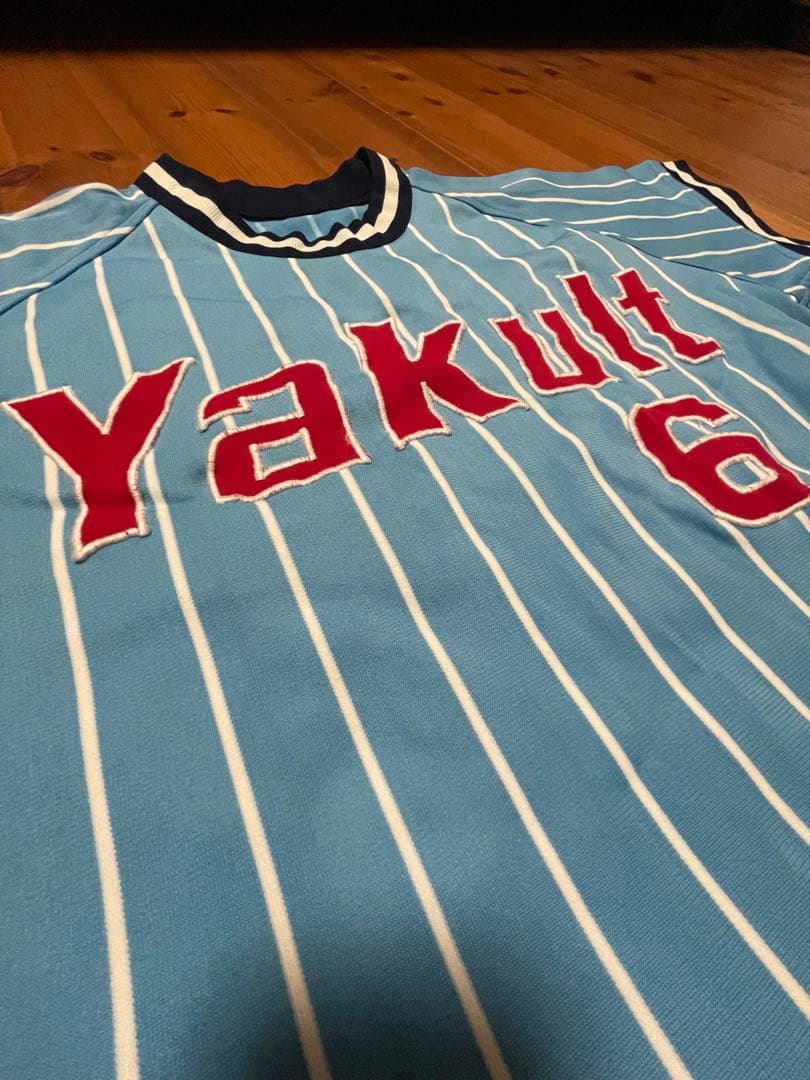 【プロ支給品・実使用】ヤクルトスワローズ 6番 ユニフォーム上下セット　激レア