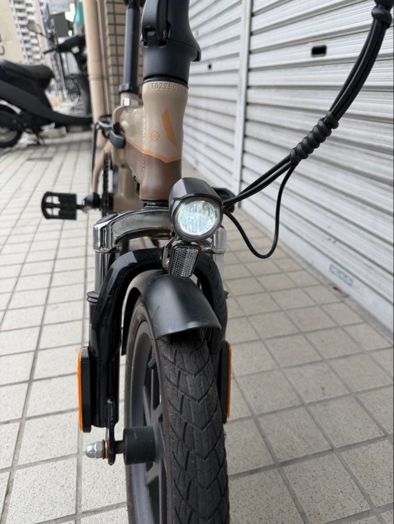 AIDDE 電動アシスト自転車 14インチ バッテリー7.8Ah 充電器あり