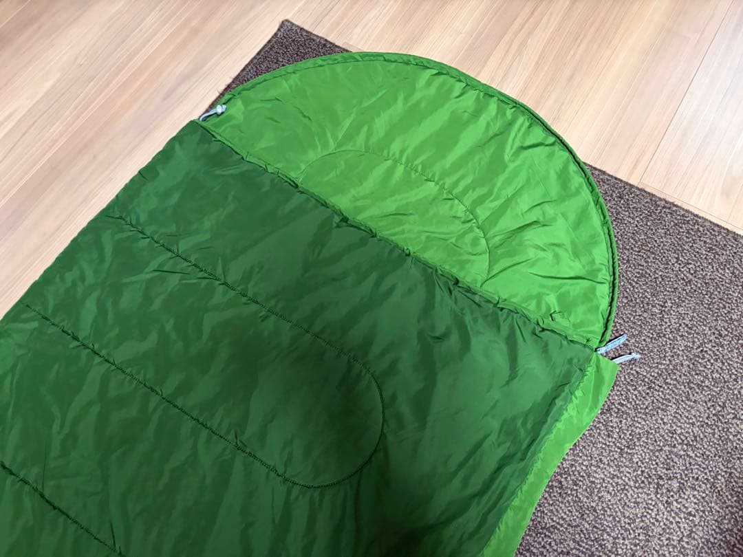 ★3シーズン対応・美品★モンベル　寝袋　スリーピングバック　テント　キャンプ