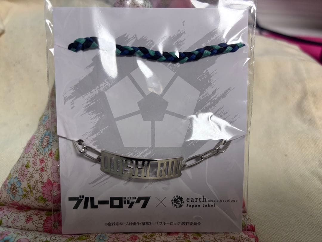 ブルーロック × earth 糸師凛 イヤカフネックレス ミサンガブレスレット